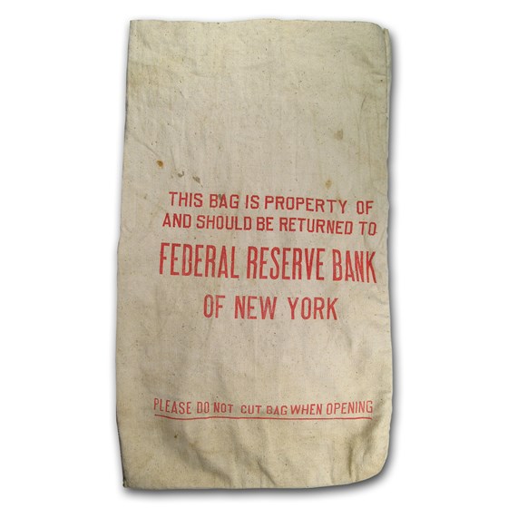 Federal Reserve Bank of New York Canvas Bag (USED) Federal Reserve Bank of New York Canvas Bag (USED)