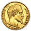 France Gold 20 Francs Napoleon III (1852-1860) Avg Circ