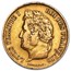 France Gold 40 Francs (Random) Avg Circ