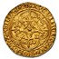 France Gold AV Ecu d'or Charles VI (1380-1422 AD) MS-64 NGC