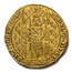 France Gold Franc F'Pied Charles V (1364-1380) MS-64 NGC