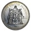 France Silver 50 Francs Hercules (1974-1979) Cleaned