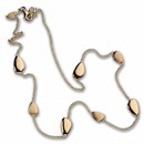 G.R.A.S. by Holy Land Mint 14K Gold Chain Necklace w Frosted Gold