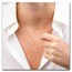 G.R.A.S. by The Holy Land Mint 14K Gold Necklace w Pavé Diamonds