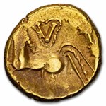 Gaul, Ambiani AV Gold Stater (1st Century BC) VF (Gallic Wars)