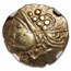 Gaul, Aulerci Eburovices AV Stater (2nd-1st c. BC) Ch XF NGC