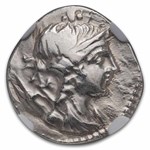 Gaul, Massalia AR Silver Drachm (2nd-1st Century BC) Ch VF NGC