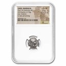 Gaul, Massalia AR Silver Drachm (2nd-1st Century BC) Ch VF NGC