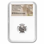 Gaul, Massalia AR Silver Drachm (2nd-1st Century BC) Ch VF NGC