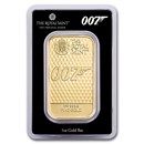 GB 1 oz Gold Bar: James Bond, Diamonds Are Forever (in TEP)
