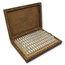 Geiger Edelmetalle Wood Storage Box for 100 gram Silver Bars