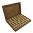 Geiger Edelmetalle Wood Storage Box for 100 gram Silver Bars