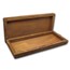 Geiger Edelmetalle Wood Storage Box for 100 oz Silver Bars