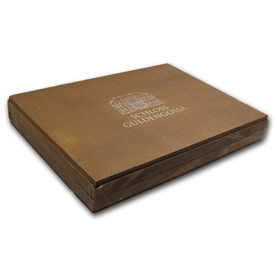 Buy Geiger Edelmetalle Wood Storage Box for 250 gram Silver Bars | APMEX