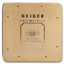 Geiger Wood Storage Box - 1 gram Silver Bars (Original Series)