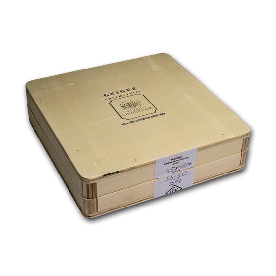 Buy Geiger Wood Storage Box 10 oz Silver Bars (Original Series) APMEX
