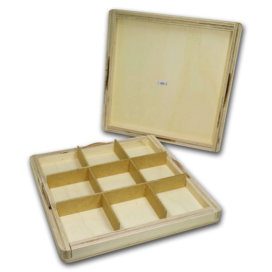 Buy Geiger Wood Storage Box - 500 gram Silver Bars (Original Series ...