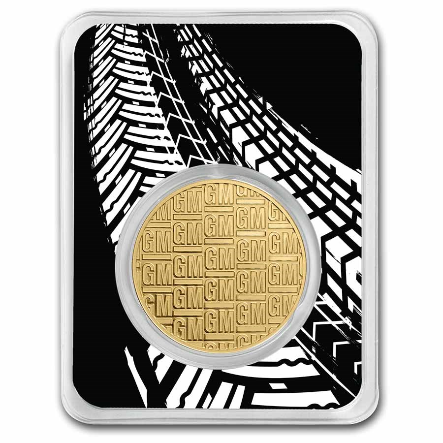 General Motors Logo (1967-2021) 1 oz Gold w/ TEP