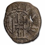 Genoa Italian States Silver Denaro (12th Century) Fine-VF