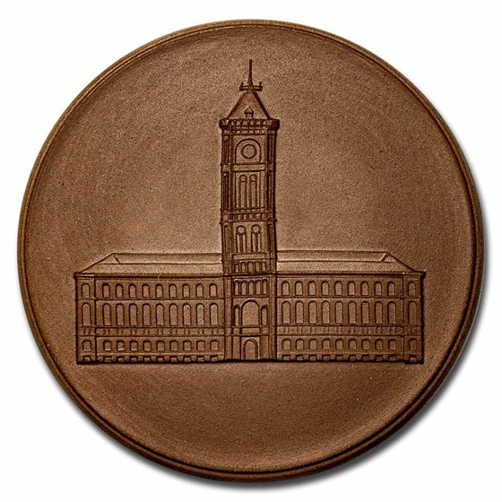 Germany GDR Porcelain Medal Unc Germany GDR Porcelain Medal Unc