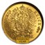 Germany Gold 10 Marks Prussia (1872-1873) MS-66 NGC