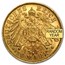 Germany Gold 10 Marks Prussia Wilhelm II (1890-1912) Avg Circ