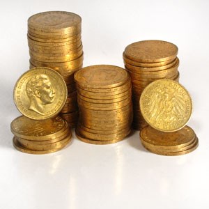 Germany Gold 20 Marks Prussia (Random) Cleaned Germany Gold 20 Marks Prussia (Random) Cleaned