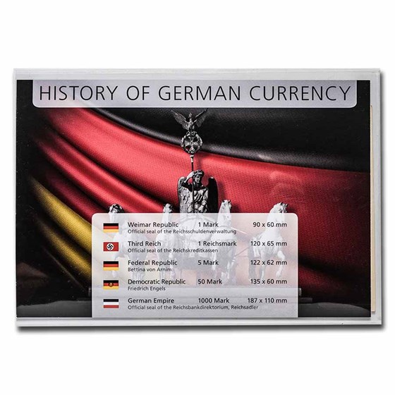 Buy Germany History of German Currency 5Banknote Set APMEX