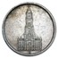Germany Silver 5 Reichsmarks Potsdam (1934-1935) Avg Circ