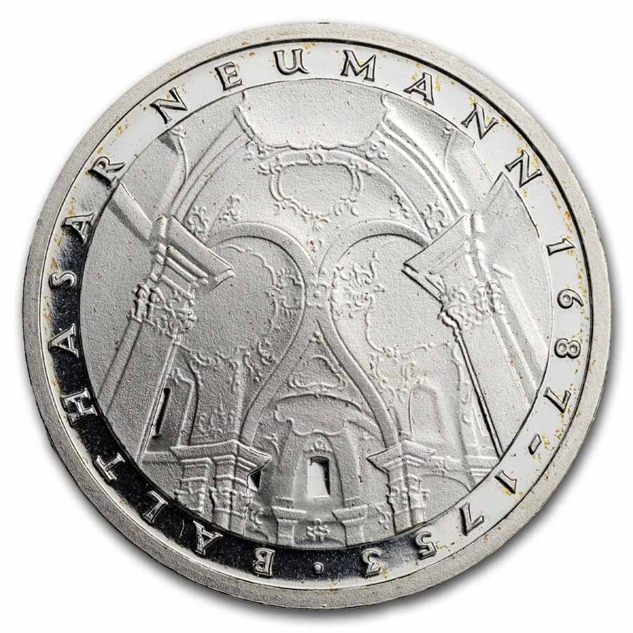 Germany Silver Commemorative 5 Deutsche Mark BU/Proof (1951-1979)