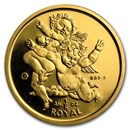 Gibraltar 1/5 oz Gold Royal BU/Proof (Random year)