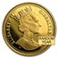 Gibraltar 1/5 oz Gold Royal BU/Proof (Random year)