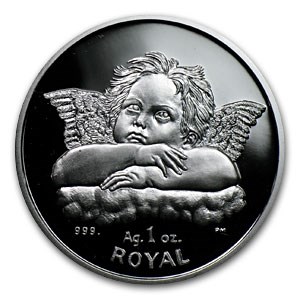Gibraltar 1 oz Silver Royal Proof (Cherubs) Gibraltar 1 oz Silver Royal Proof (Cherubs)