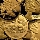 Gibraltar Gold 1/2 oz Royal Cherubs (Random Dates)
