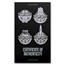Gilded Silver Bullet Variety Pack - 1 oz, 2 oz, 5 oz, 10 oz Ammo