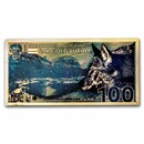 Gold Aurum Note - 100mg (2023 Grey Wolf, 24K)