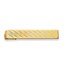 Gold-plated Chevron Pattern Tie Bar