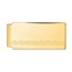 Gold-Plated Hinged Patterned Money Clip
