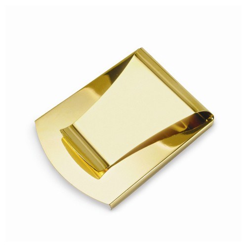 Gold-Toned Smart Money Clip