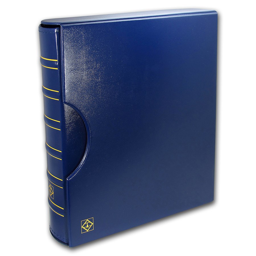 Grande 3-Ring Binder for Coins in Capsules - Holds 90 Coins