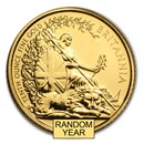 Great Britain 1/10 oz Gold Britannia BU/Proof (Random Year)