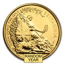 Great Britain 1/10 oz Gold Britannia BU/Proof (Random Year)