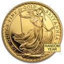 Great Britain 1/2 oz Gold Britannia BU/Proof (Random Year)