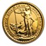 Great Britain 1/4 oz Gold Britannia BU/Proof (Random, Abrasions)