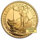 Great Britain 1/4 oz Gold Britannia BU/Proof (Random Year)