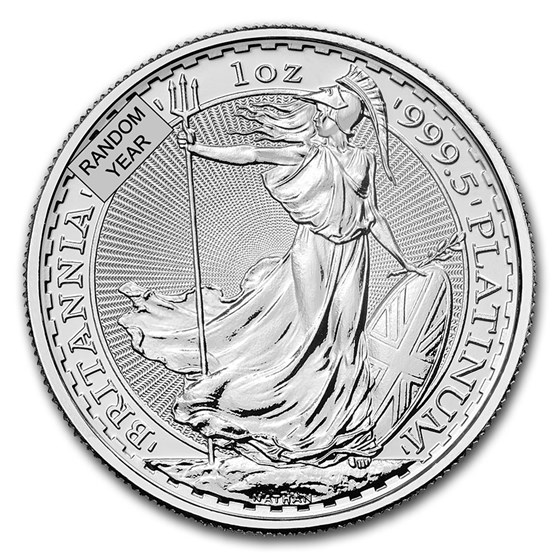Great Britain 1 oz Platinum Britannia (Random Year) Great Britain 1 oz Platinum Britannia (Random Year)