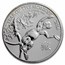 Great Britain 1 oz Silver Lunar BU (Random Year)