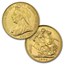 Great Britain 6-Coin Sovereign Set (Random Year)