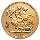 Great Britain Gold £2/Double Sovereign BU/Prf (Random)