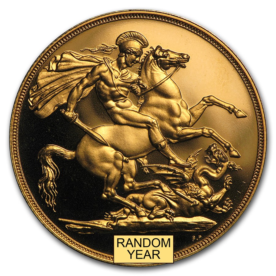 Great Britain Gold £2/Double Sovereign Elizabeth II Prf (Random)